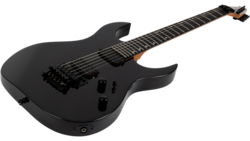 Spira S-420 Electric Guitar with Locking Tremelo, Metallic Black
