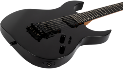 Spira S-420 Electric Guitar with Locking Tremelo, Metallic Black
