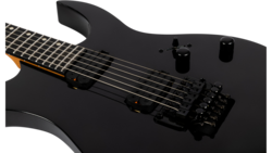 Spira S-420 Electric Guitar with Locking Tremelo, Metallic Black