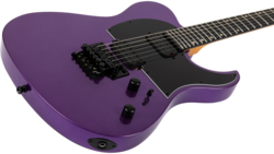 Spira T-420 Electric Guitar with Locking Tremelo, Purple