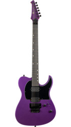 Spira T-420 Electric Guitar with Locking Tremelo, Purple