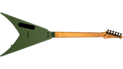 Spira V-400 Electric V Guitar, Satin Green