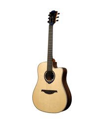 LAG Hyvibe Dreadnought Cutaway Guitar THV30DCE