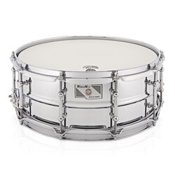 WorldMax Steel Snare Drum, 14x5.5"