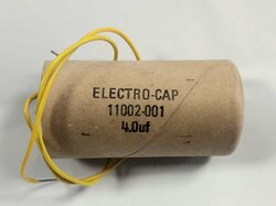 ELECTRO-CAP Metal Film Capacitor Used by Tannoy