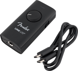 Fender Link I/O USB AUDIO INTERFACE, Black
