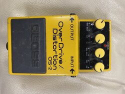 Boss Os2 Overdrive Pedal - Used