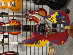 Ibanez Surfing with the Alien Legacy Guitar - Used, Red