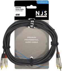 NJS 2 Phono (Rean) to 2 Phono (Rean) Pro Grade Cable