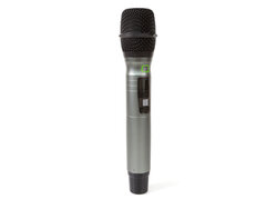 Q Audio QWM 1960 HANDHELD Transmitter Only. No Reciever, Silver Grey, 606-614MHz CH38