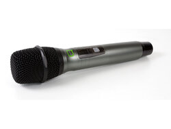 Q Audio QWM 1960 HANDHELD Transmitter Only. No Reciever, Silver Grey, 606-614MHz CH38