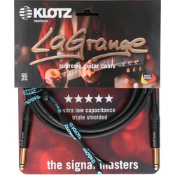 Klotz La Grange Instrument Cable, Straight to Straight Jack