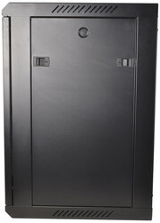 Cobra Metal 19" Rack Cabinet With Glass Door, Black, 12U 450mm Deep 99203