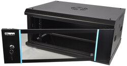 Cobra Metal 19" Rack Cabinet With Glass Door