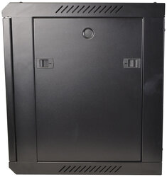 Cobra Metal 19" Rack Cabinet With Glass Door, BLACK CW945R, 9U 450mm 99202