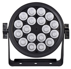 SilentPAR-216: 18 X 12W RGBWA+UV Silent PAR Can