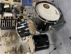 Gretsch Nighthawk 3 Piece Kit - Used, Black