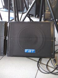 FBT S82 COAXIAL DESIGN SPEAKERS (PAIR)