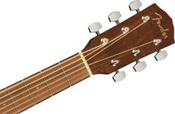 Fender CP-60S Solid Top Parlour Sized Acoustic Guitar, Natural
