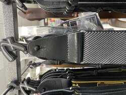 Fender Modern Tweed Grey Strap, Black