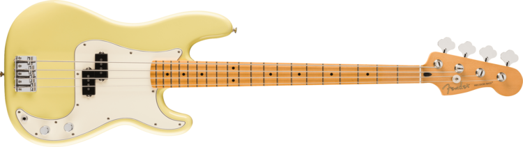 Fender Player II Precision Bass, Hialeah Yellow, Maple