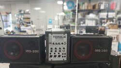 Torque T2754ma W/ 2x75 Watts Mini PA System - Used