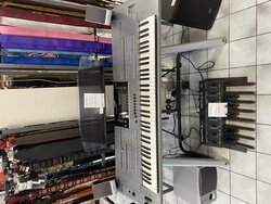 Yamaha Tyros 5 with Yamaha Ms05 Speakers and Stand - Used