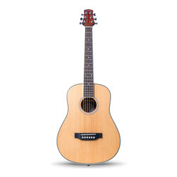 Carry-on Mini Acoustic Guitar, Brown