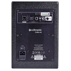 CUBA Active 6.5" Full-Range PA Cabinet with DSP + Bluetooth, 178.706