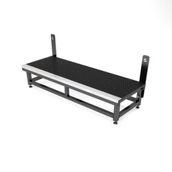 Alustage Aludeck Step, SM02, 1m Wide, 20cm High