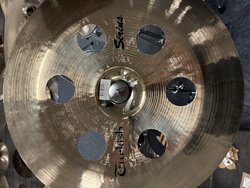 Turkish Zilzen Cymbals Sirius China, Holey, 18"