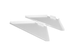 Ultimax DJ Booth Corner Shelf (2pcs) with Carry Bag