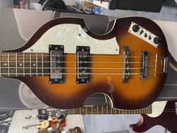 Hofner Ignition Cavern Violin Bass - Used, Sunburst