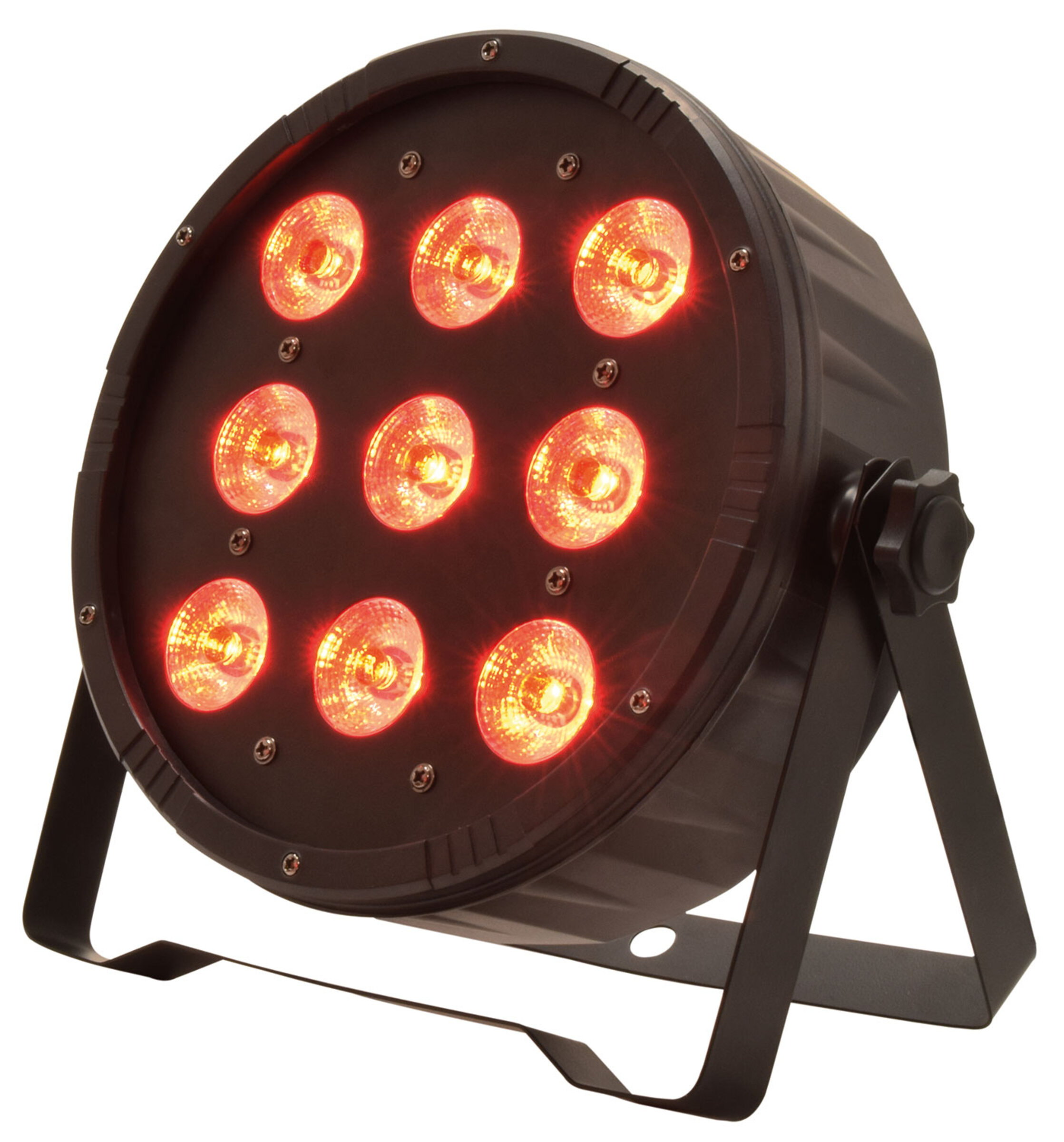 HW Audio:. QTX PAR 54: Extra Flat RGBW 4-in-1 LED Plastic PAR Can, 154 ...