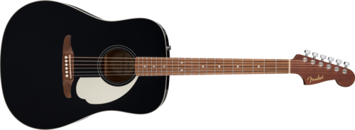 Fender California Standard Redondo Acoustic Guitar, Jetty Black