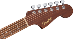 Fender California Standard Redondo Acoustic Guitar, Jetty Black