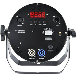 Citronic MagicPAR-80: 12 X 12W RGBWA/UV Fanless PAR Can, BLACK 154.066UK