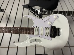 Ibanez STEVE VAI JEM JUNIOR, Quantum HSH, White