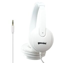 Gemini DJX-200 Over-Ear Monitor with 40mm Drivers, WHITE