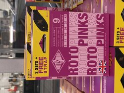 Rotosound Pinks Electric Guitar Strings X3 Sets & FREE Strap Gauge 9-42