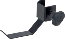 Hercules Headphone and Strap Holder, Black, HA700