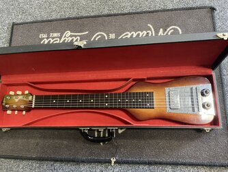 Hofner 5140 Mid 60s Lap Steel with Original Case - Used, Sunburst