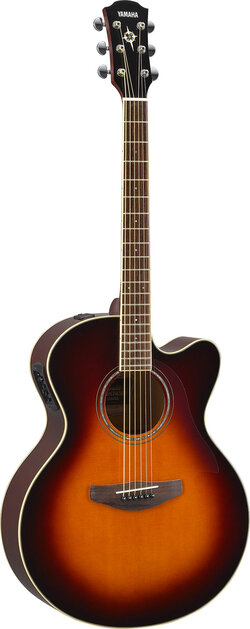 Yamaha CPX 600 Electro Acoustic, Old Violin Sunburst, OVS