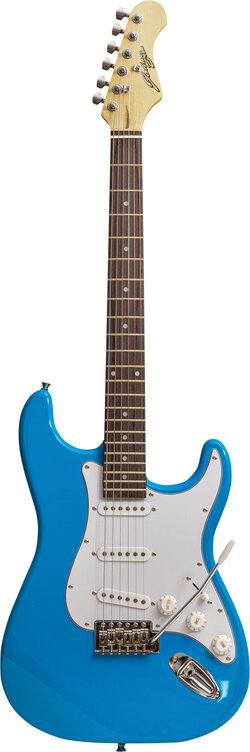 Johnny Brook JB 415 Electric Guitar High Gloss Finish Supplied with Lead, Blue