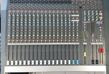 Allen & Heath PA20CP 500Watts X 2 Powered Mixer with Effects - Used