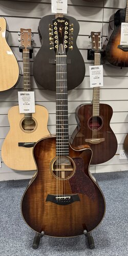 Taylor K66ce 12 String Koa Electro Acoustic- Used, Sunburst