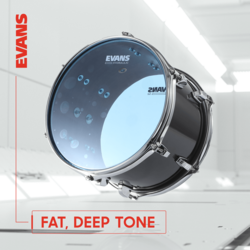 Evans Hydraulic Blue Drum Head, 16” Tt16hb