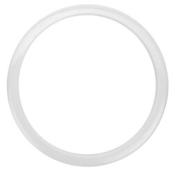 BR Bass Drum O's Hole/Port, White, 6"