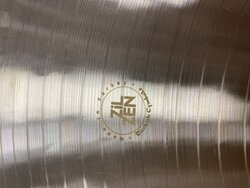 Turkish Zilzen Cymbals Travel Series Medium Thin Crash Chris Wabich, 17"