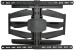 Avlink Full Motion Curved & Flat TV Wall Bracket 32" To 65" (129.561UK)